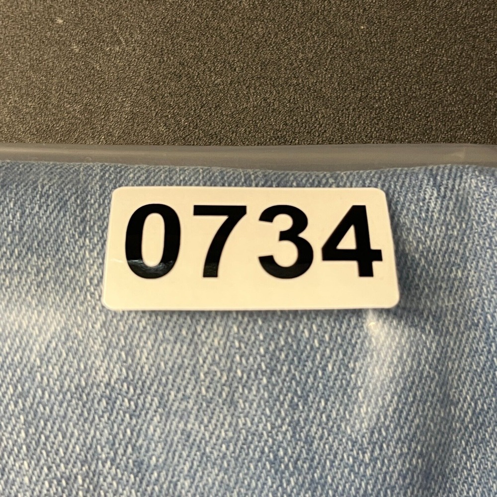 Madewell‎ Jeans Women's 30 9" High Riser Skinny Stretch Light Blue Distressed - Picture 14 of 14